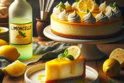 Cheesecake al limoncello